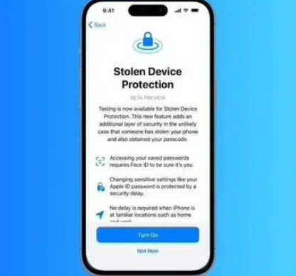 佛子山镇苹果授权维修店分享被盗设备保护功能开启方法 